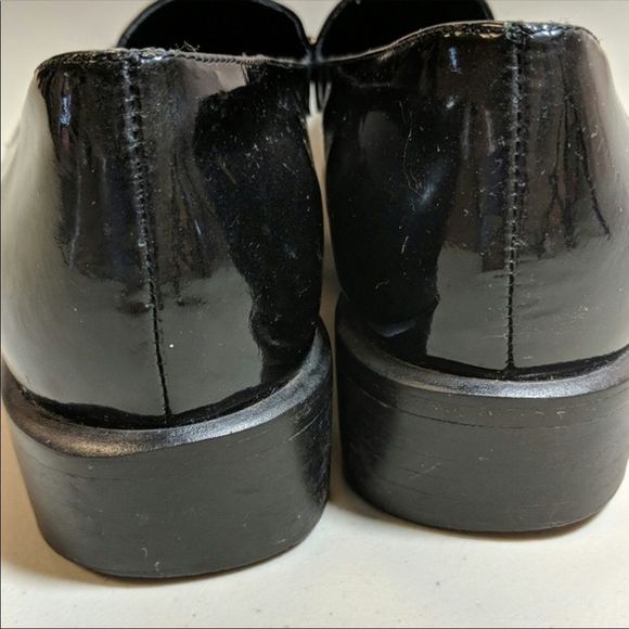 Barney’s Black Patent Leather Loafer w/ Horse bit Detail  Size:8.5 - Picture 4 of 5